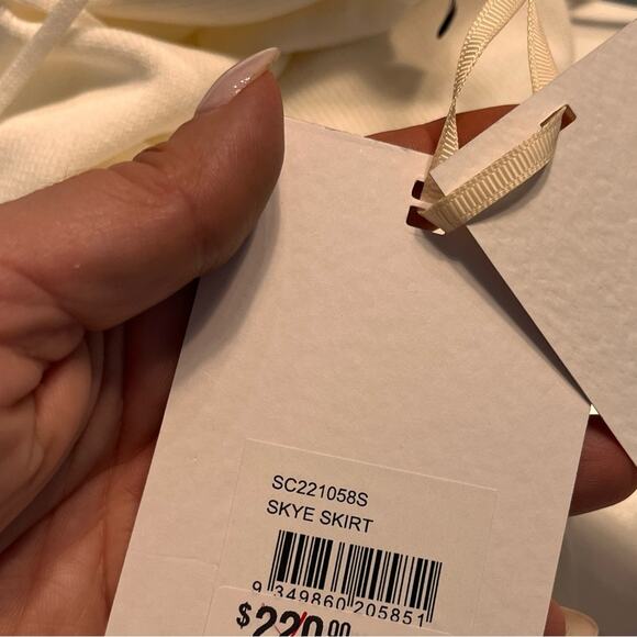 Significant Other Ivory Knit Skye Maxi Skirt Size 6 NWT - Picture 7 of 9